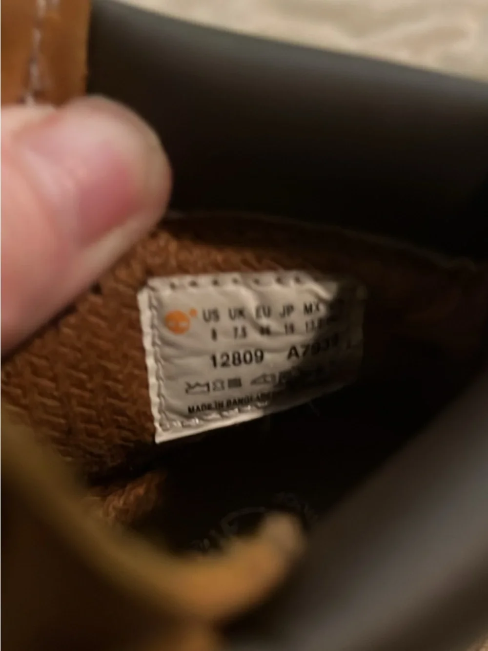 Timberland Kids Brown Leather Lace-Up Boots with Yellow Accent Laces